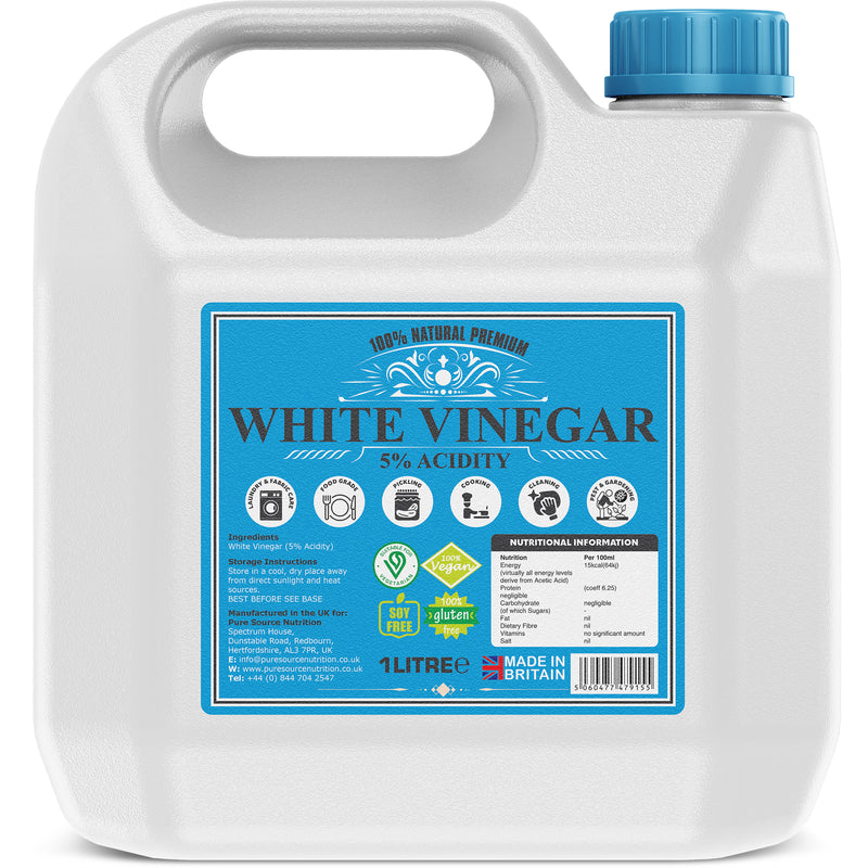 Pure Source Nutrition White Vinegar 5% Acidity - Blue Label