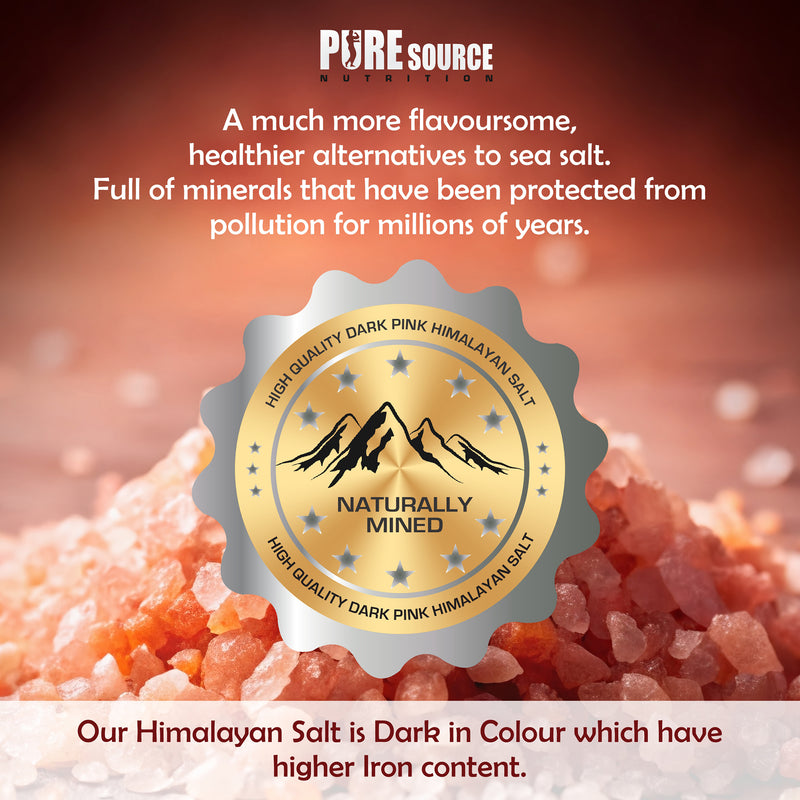 Pure Source Nutrition Himalayan Pink Salt Coarse Bucket