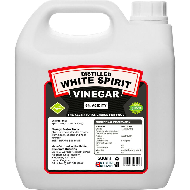 XCelerate Nutrition Distilled White Spirit Vinegar