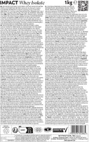 MyProtein Impact Whey Isolate 1kg Powder