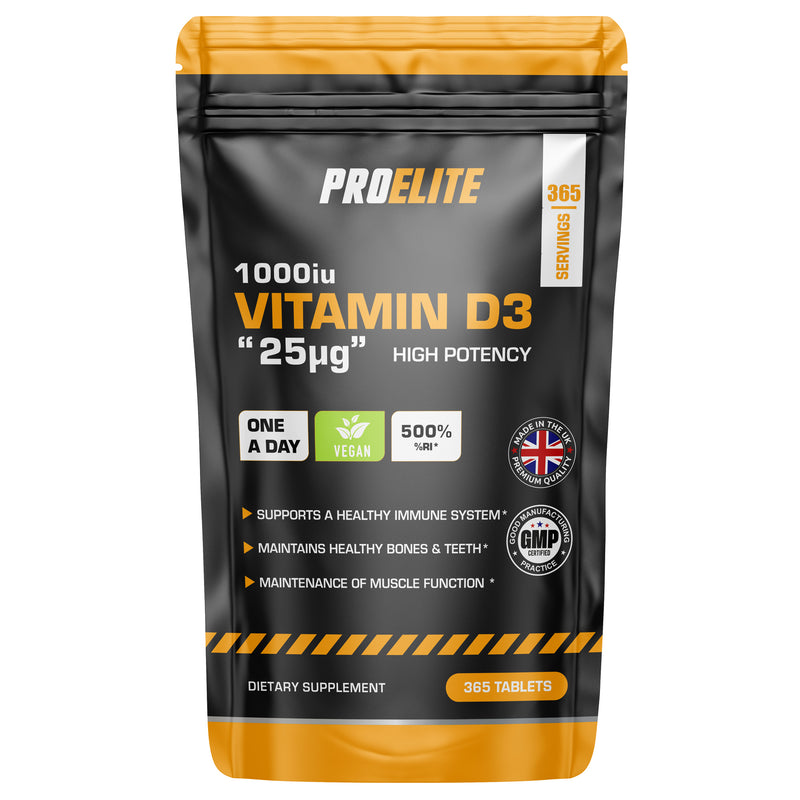 PROELITE Vitamin D3 1000iu Tablets