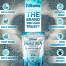 Pure Source Nutrition Dead Sea Salt 1kg Fine - Bag