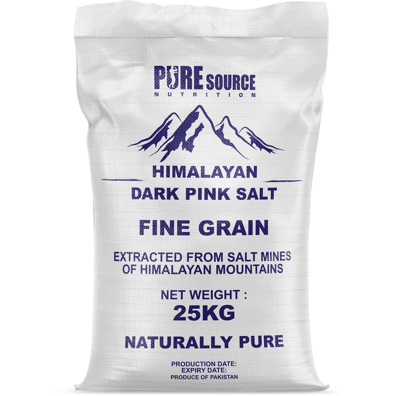 Pure Source Nutrition Himalayan Pink Salt - Fine 100g - 25kg