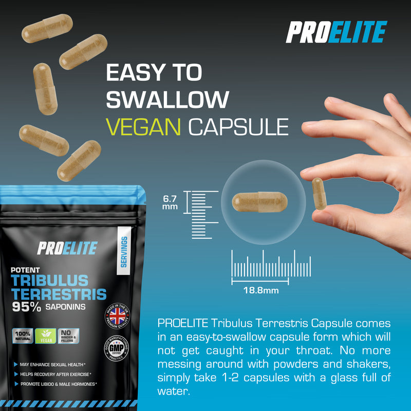 Pro-Elite Tribulus Terrestris Vegan Capsules