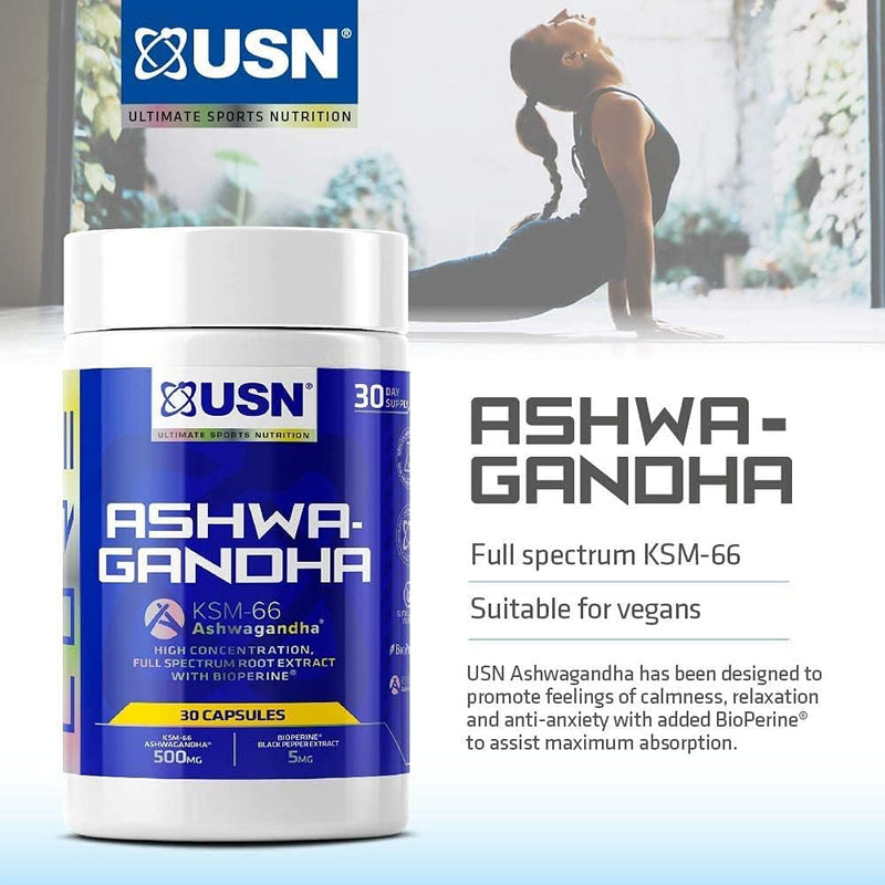 USN Ashwagandha 30 Capsules