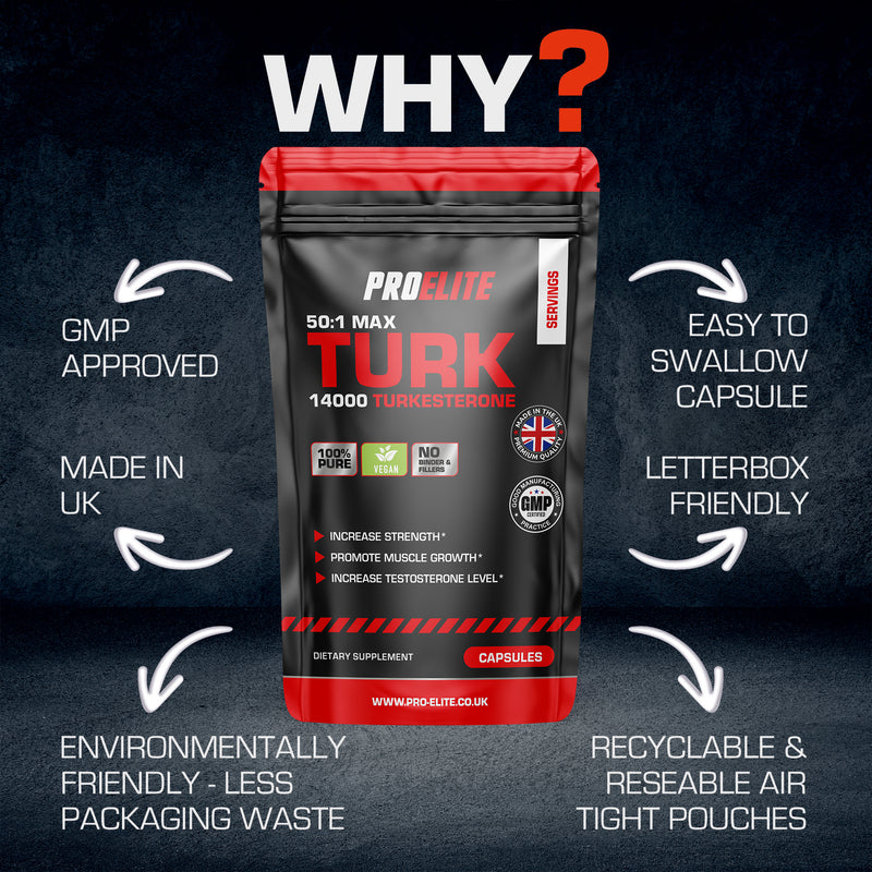 Pro-Elite TURK Turkesterone Vegan Capsules
