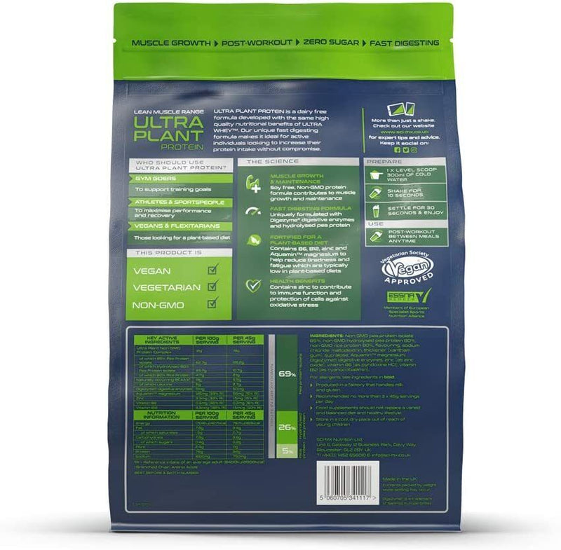 Sci-Mx Nutrition Ultra Plant Protein 900g