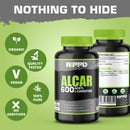 RIPPD Acetyl L-Carnitine 30 Capsules