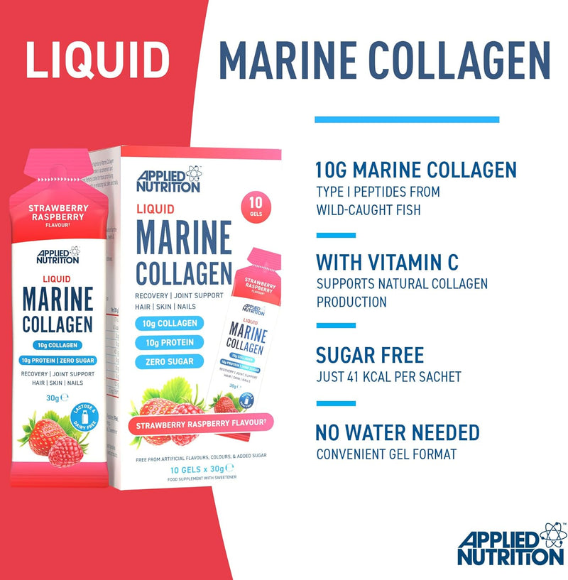 Applied Nutrition Marine Collagen Gels 10x30g