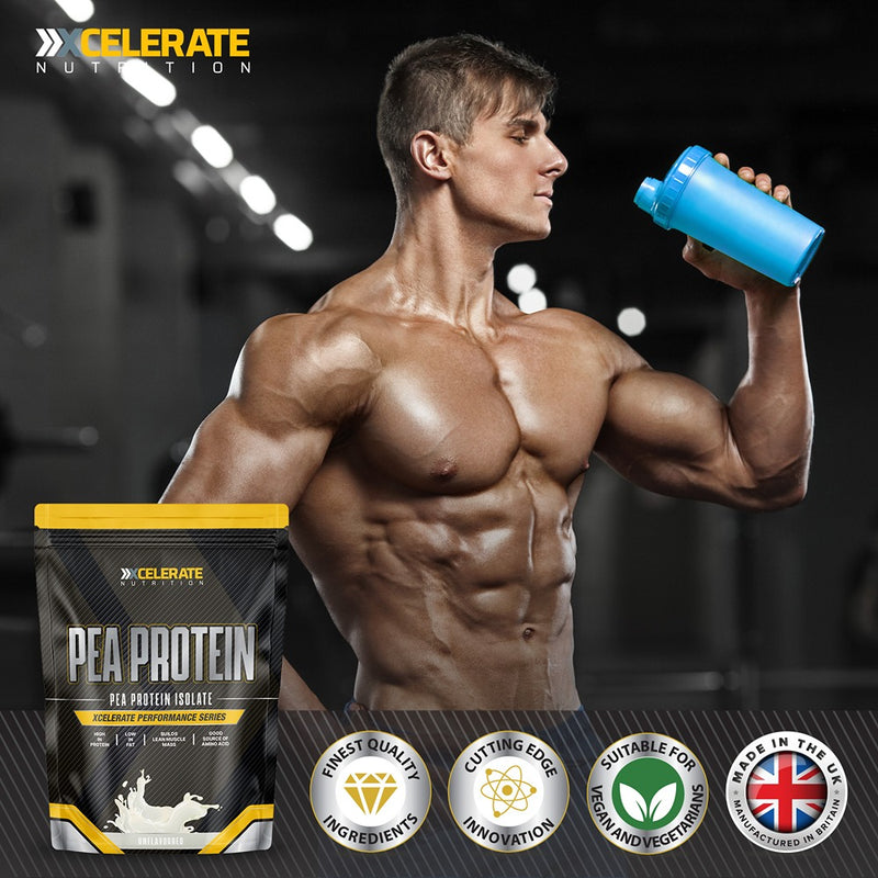 XCelerate Nutrition Pea Protein Isolate Powder