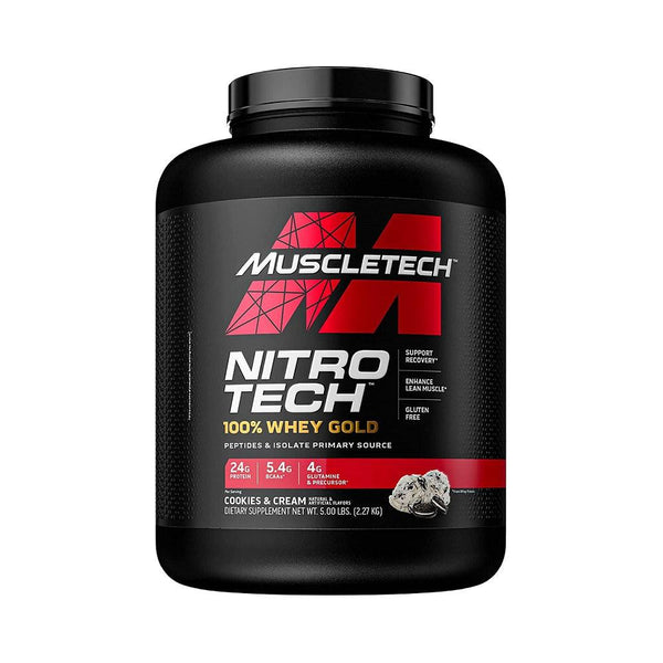 MuscleTech Nitro Tech 100% Whey Gold 2.5kg Powder
