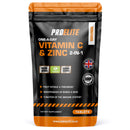 Pro-Elite Vitamin C + Zinc Vegan Tablets