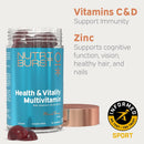 Nutriburst Health & Vitality Multivitamin - 60 Gummies