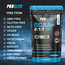 PROELITE BCAA 2:1:1 Vegan Capsules