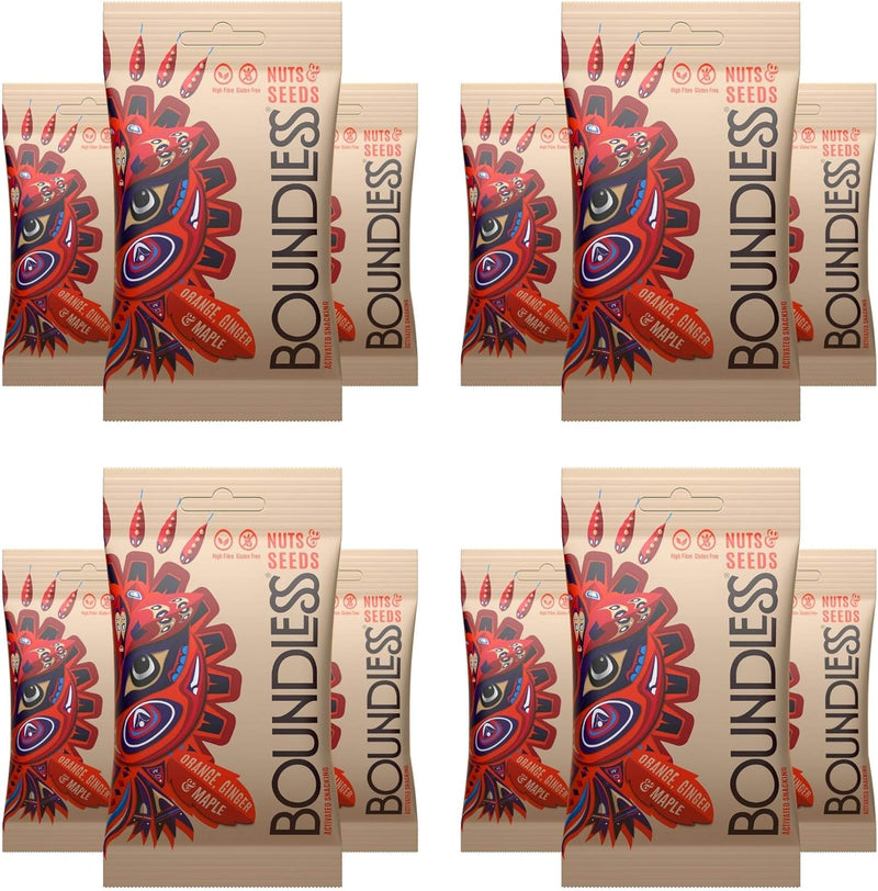 Boundless Activated Snacking Nuts & Seeds 12x30g