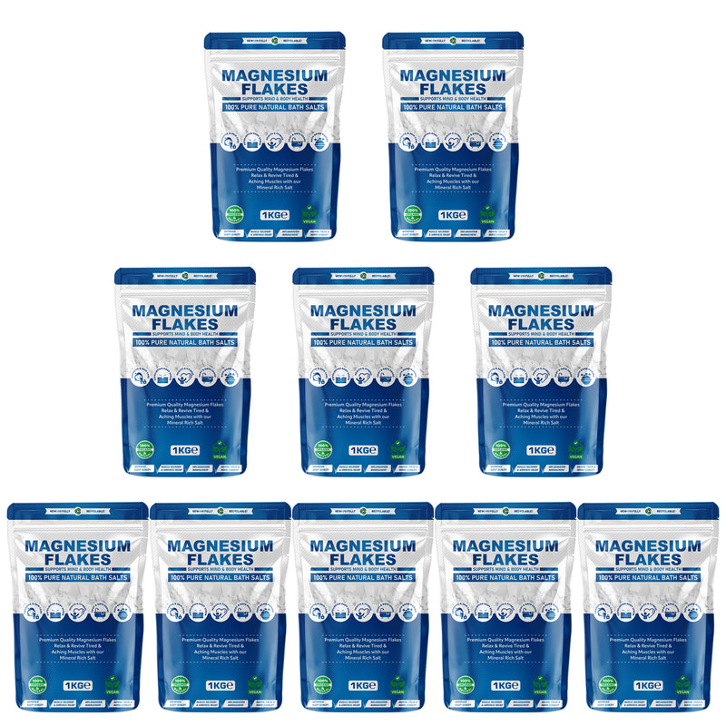 Pure Source Nutrition Magnesium Flakes 1kg Pouch