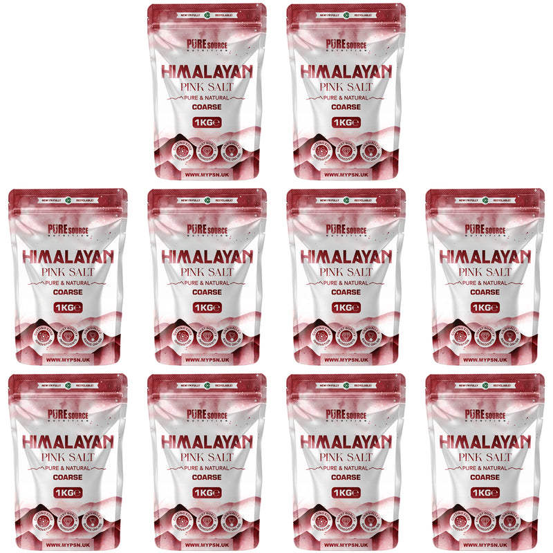Pure Source Nutrition Himalayan Pink Salt 1Kg Coarse