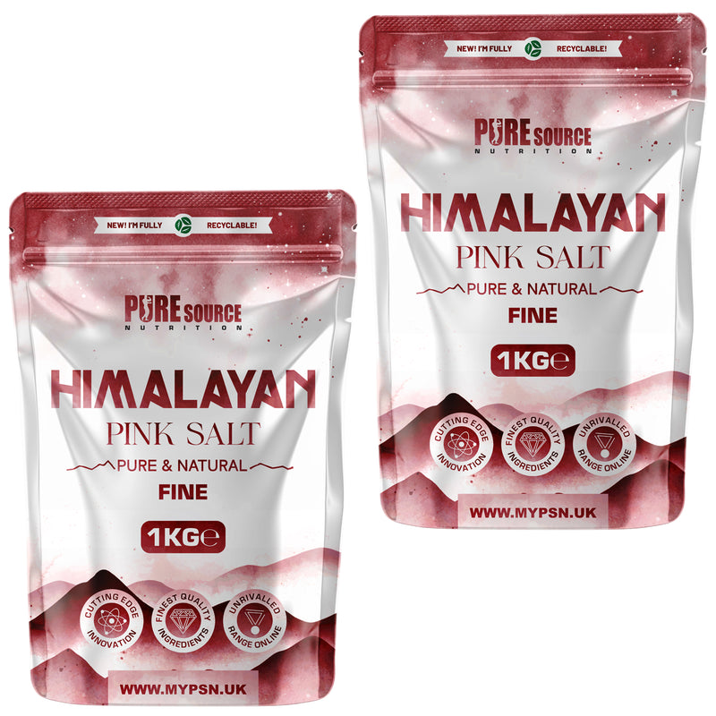 Pure Source Nutrition Himalayan Pink Salt 1Kg Fine