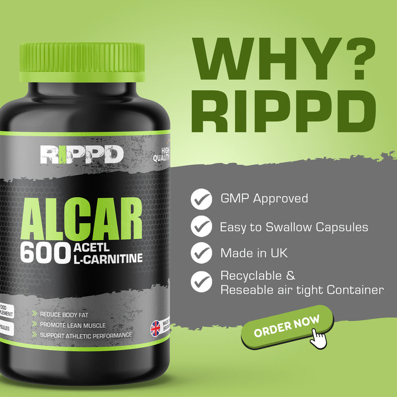 RIPPD Acetyl L-Carnitine 30 Capsules