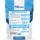 Pure Source Nutrition HPMC Vegan Empty Capsules White / Clear (Transparent) Size 0/00/1