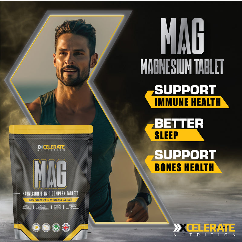 XCelerate Nutrition Mag+ 5in1 Complex Tablets