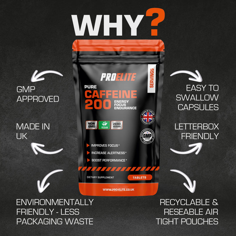 Pro-Elite Caffeine Vegan Tablets