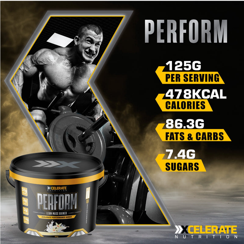 XCelerate Nutrition Perform Lean Mass Gainer