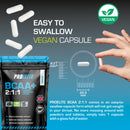 PROELITE BCAA 2:1:1 Vegan Capsules