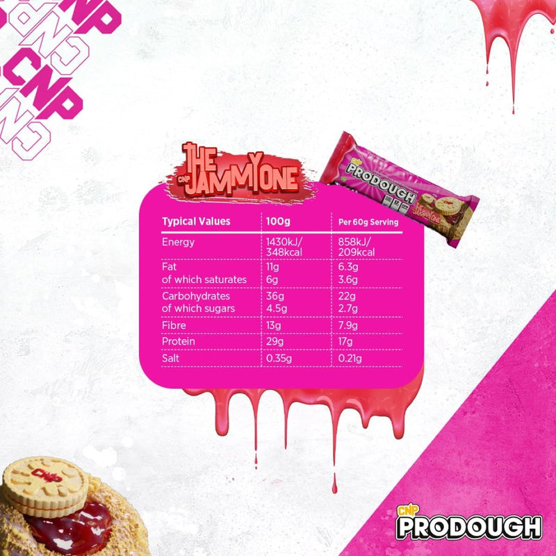 CNP Professional ProDough Bar 12x60g