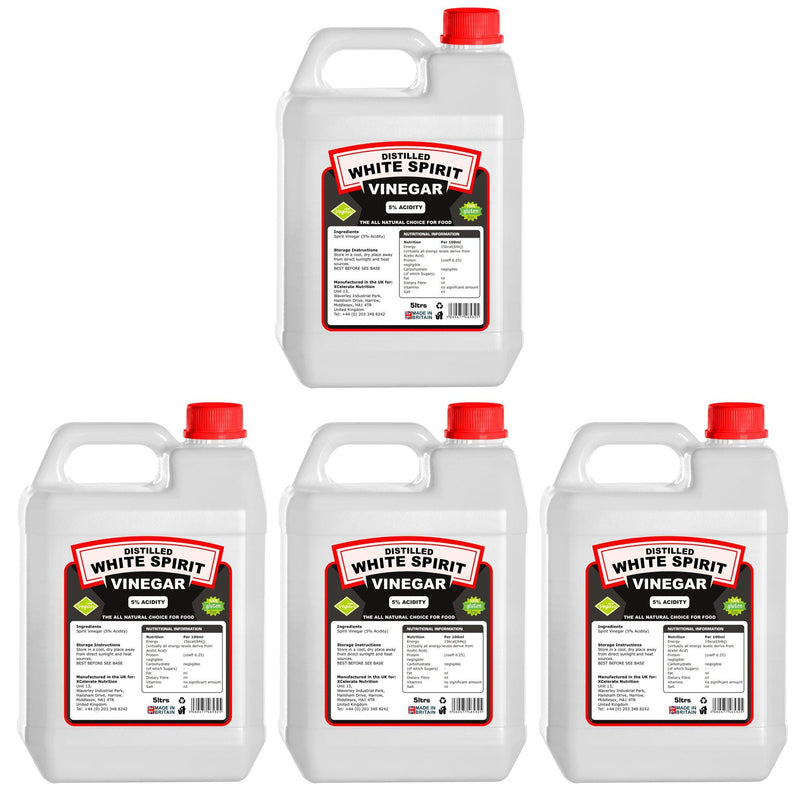 XCelerate Nutrition Distilled White Spirit Vinegar