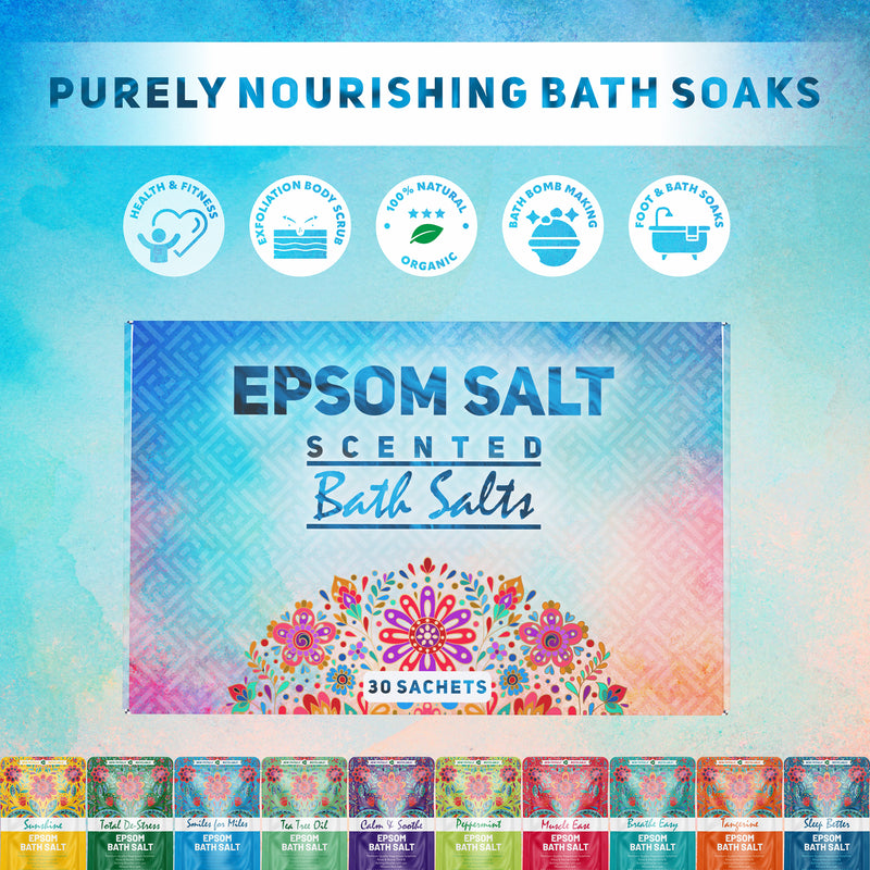 Pure Source Nutrition Epsom Salt Gift Box 30x35g