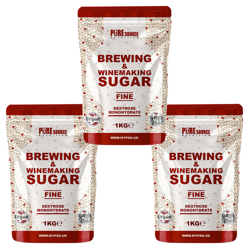 Pure Source Nutrition Brewing Sugar (Dextrose Monohydrate) FINE