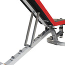 TnP Accessories Weight Bench- Red/Black -XQSB-58