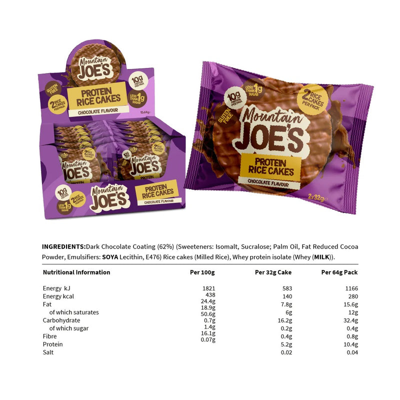 Mountain Joe's Rice Cake 12x64g