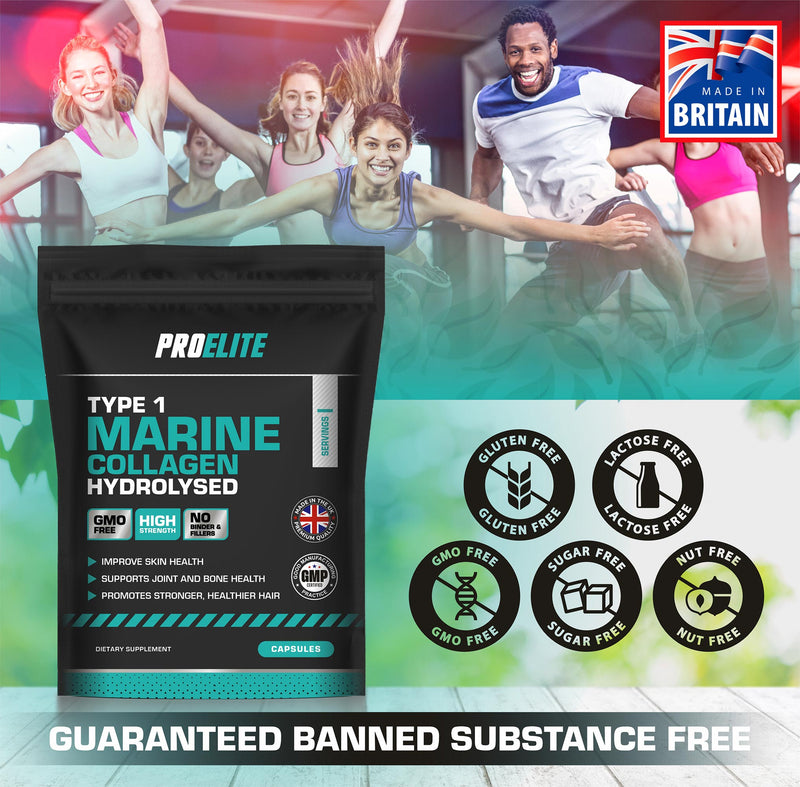 PROELITE Marine Collagen Capsules