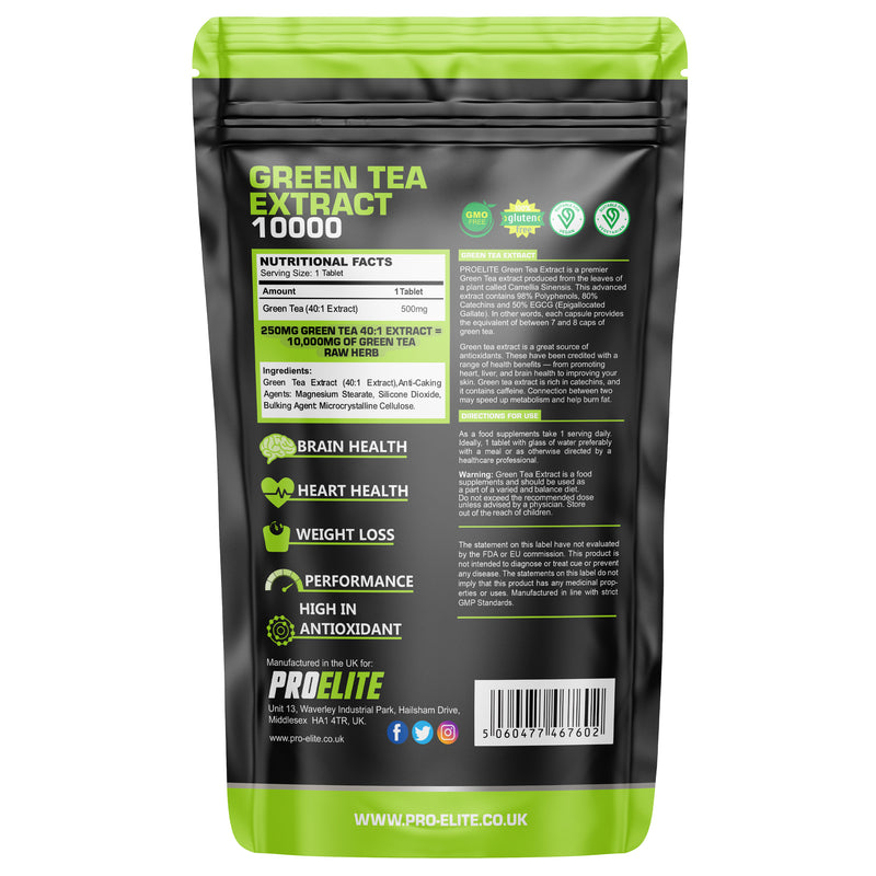 PROELITE Green Tea Extract Tablets
