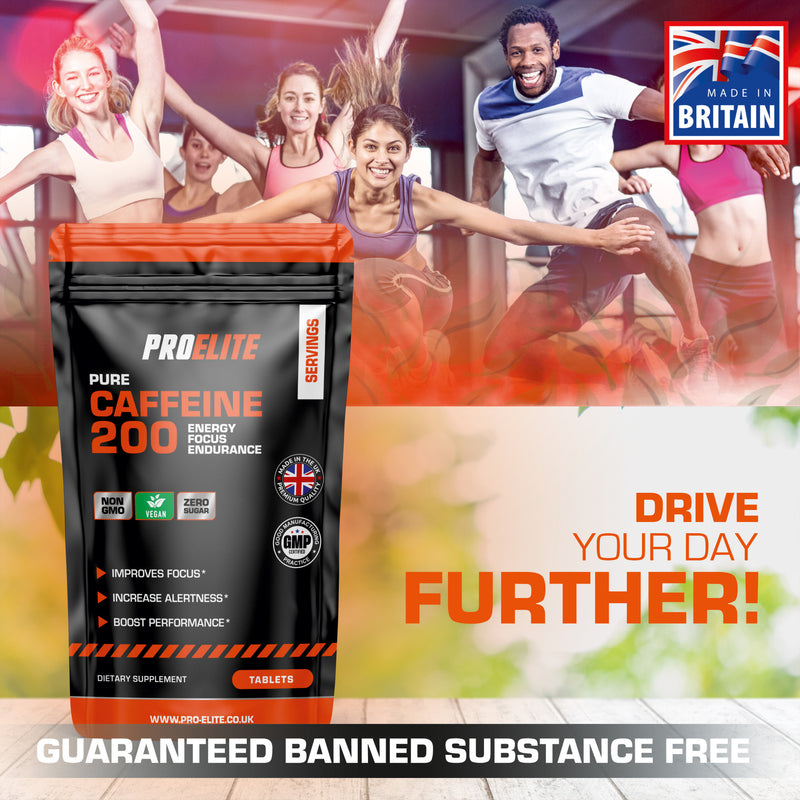 Pro-Elite Caffeine Vegan Tablets