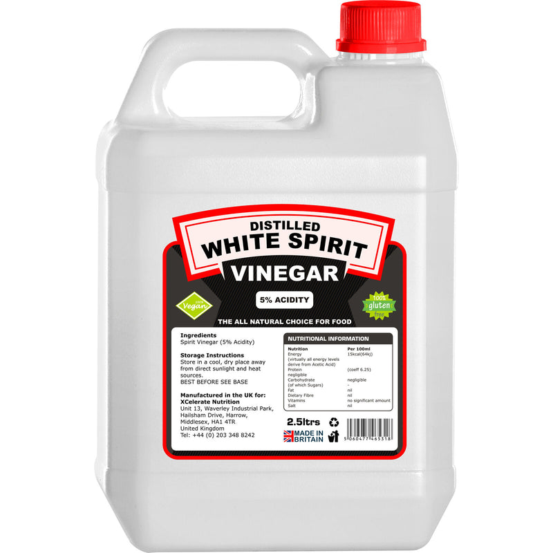 XCelerate Nutrition Distilled White Spirit Vinegar