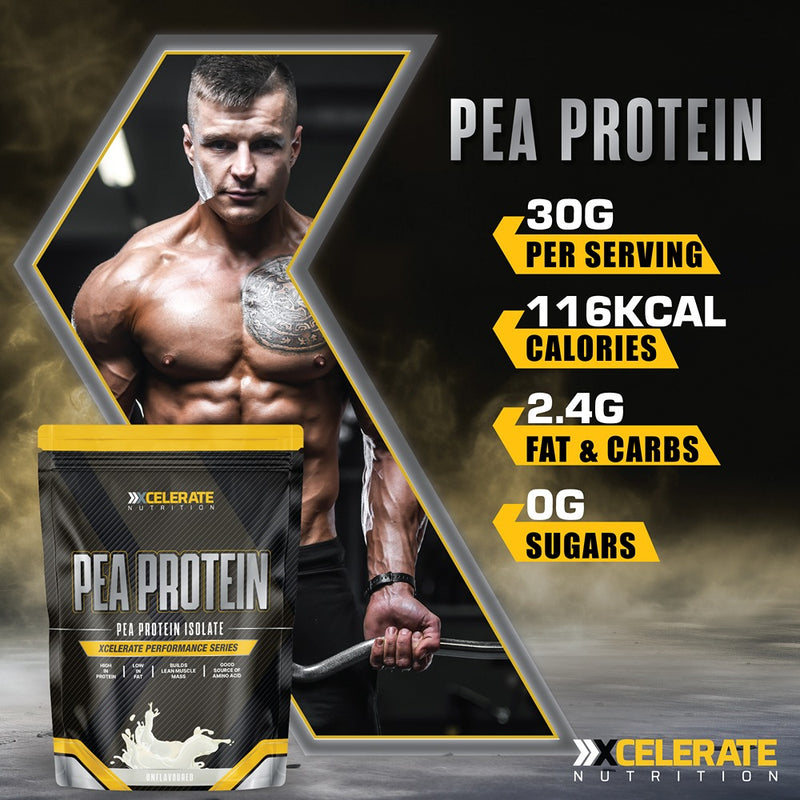 XCelerate Nutrition Pea Protein Isolate Powder