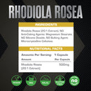 XCelerate Nutrition Rhodiola Rosea Capsules