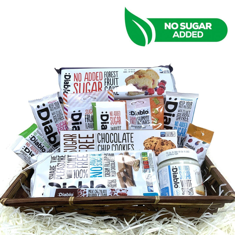 Diabetic Snack Gift Box Set No Added Sugar Hamper 