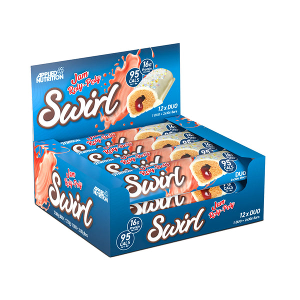 Applied Nutrition Swirl Bar 12x60g