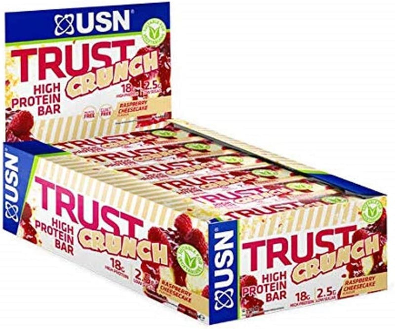 USN Trust Crunch Bars 12x60g