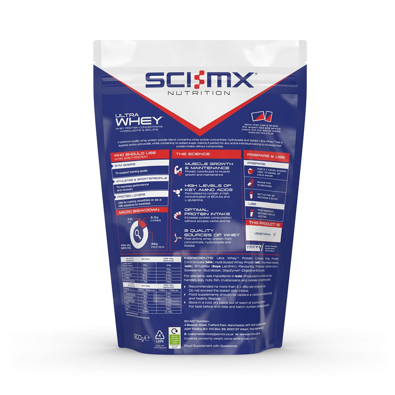 Sci-Mx Nutrition Ultra Whey 800g