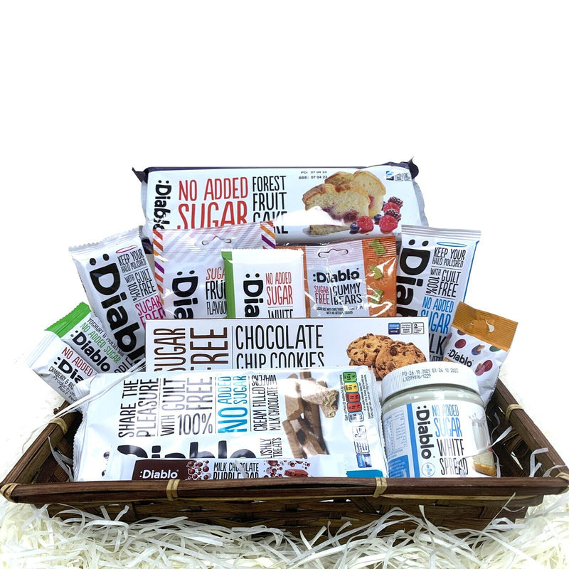 Diabetic Snack Gift Box Set No Added Sugar Hamper 