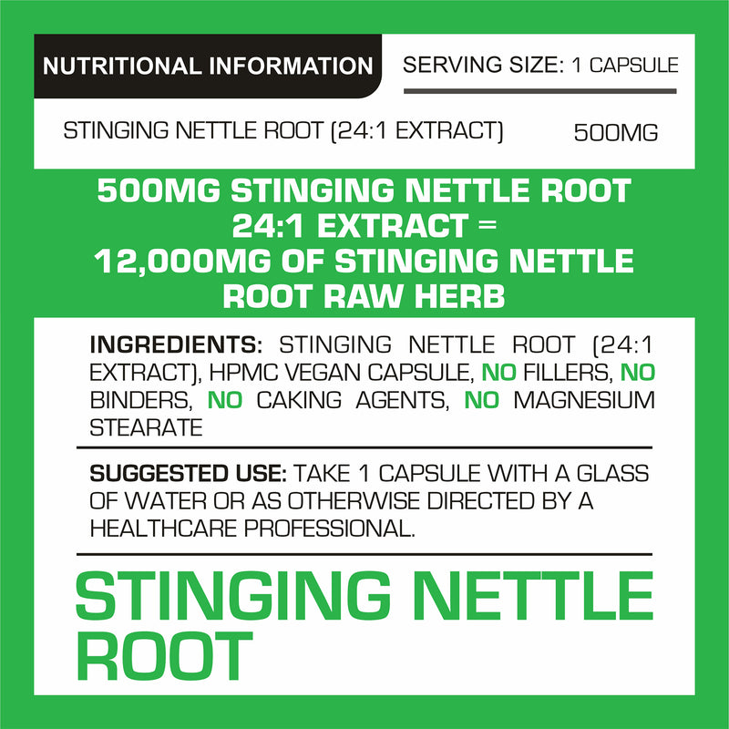 PROELITE Stinging Nettle Root Vegan Capsules