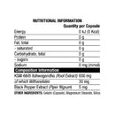 Chaos Crew KSM 66 Ashwagandha 120 Capsules