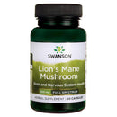 Swanson Full Spectrum Lion's Mane Mushroom 500MG 60 Capsules