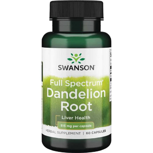 Swanson Dandelion Root 515MG 60 Capsules