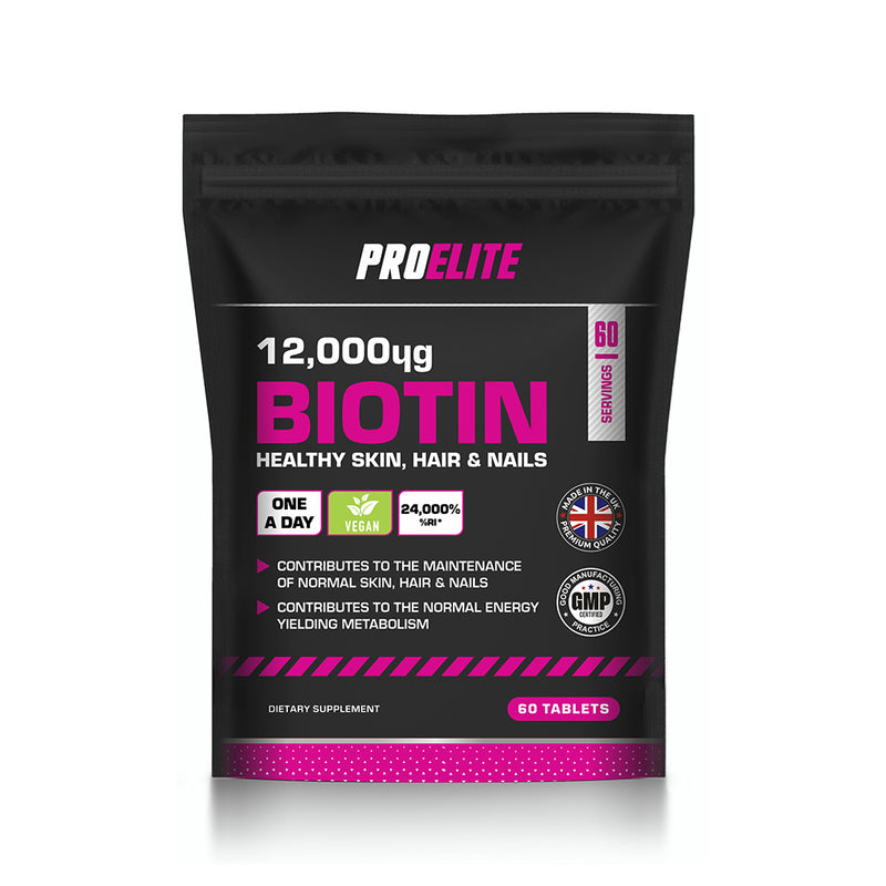PROELITE Biotin 12,000ug Tablets